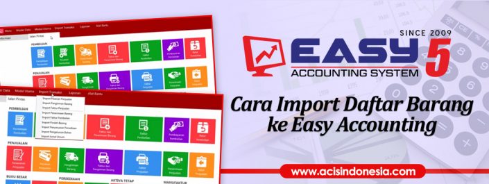 Cara Import Daftar Barang