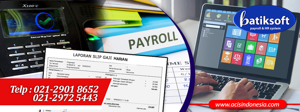 Software payroll pabrik  dalam mengatur proses kerja karyawan 